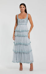 1 of 3 Mac Duggal 94165 Powder-Blue