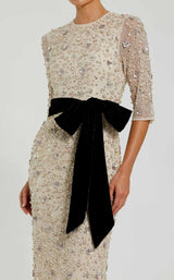 2 of 3 Mac Duggal 94166 Oyster-Black