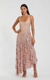 1 of 3 Mac Duggal 94195 Antique Rose
