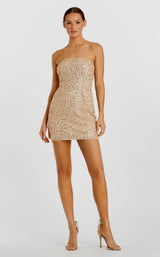 1 of 3 Mac Duggal 94196 Nude