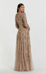 3 of 3 Mac Duggal 94213 Mocha-Gold