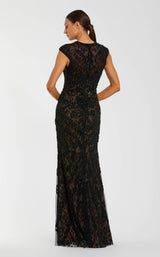 3 of 3 Mac Duggal 94276 Black-Nude