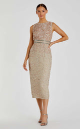 4 of 18 Mac Duggal A10509 Nude