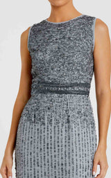 6 of 18 Mac Duggal A10509 Platinum