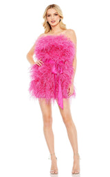 2 of 6 Mac Duggal A11436 Pink