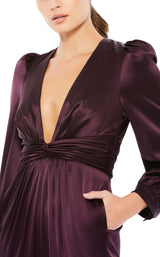 7 of 12 Mac Duggal A2647 Plum