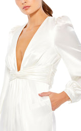 8 of 12 Mac Duggal A2647 White