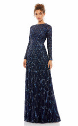 1 of 3 Mac Duggal A5496 Midnight