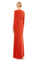 5 of 6 Mac Duggal A55708 Brick-Red