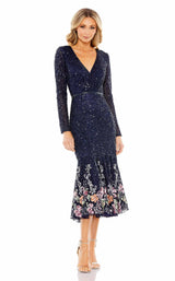 1 of 3 Mac Duggal A5589 Midnight
