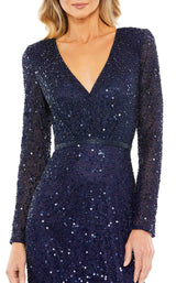 2 of 3 Mac Duggal A5589 Midnight