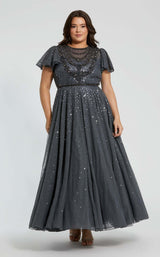 1 of 3 Mac Duggal Fabulouss 24025 Charcoal
