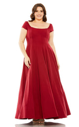 1 of 3 Mac Duggal Fabulouss 49783W Wine