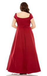 3 of 3 Mac Duggal Fabulouss 49783W Wine