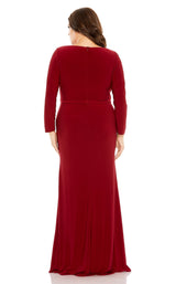 3 of 3 Mac Duggal Fabulouss 68442 Burgundy