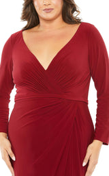 2 of 3 Mac Duggal Fabulouss 68442 Burgundy