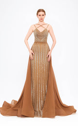 1 of 11 Mambo Couture 917MG729 Gold