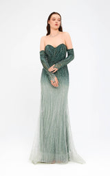 1 of 12 Mambo Couture 917MG764 Green