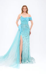 1 of 12 Mambo Couture 917MG767 Blue