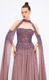 3 of 14 Mambo Couture 917MG775 Dusty-Pink