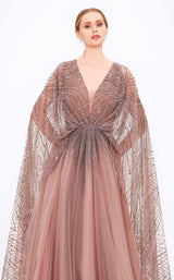 6 of 13 Mambo Couture 917MG776 Dusty-Pink