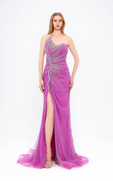 1 of 14 Mambo Couture 922MG203 Fuchsia