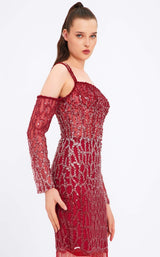 6 of 18 Mambo Couture 928MG803 Red