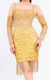 4 of 18 Mambo Couture 928MG803 Yellow