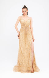 1 of 6 Mambo Couture 928MG811 Gold