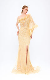 1 of 12 Mambo Couture 928MG818 Gold