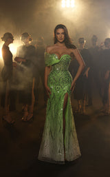 1 of 2 Mambo Couture 928MG827 Green