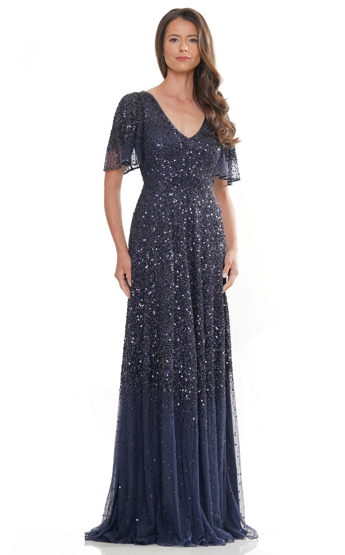 white christmas dresses Marsoni MV1329 Long Formal A Line Evening Dresses