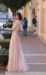 2 of 2 Modessa Couture M19039 Blush