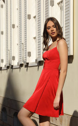 1 of 7 Modessa Couture M19046 Red