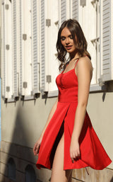 4 of 7 Modessa Couture M19046 Red