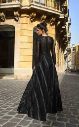 3 of 4 Modessa Couture M19064 Black