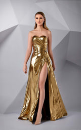 1 of 3 Modessa Couture M20202 Rich-Gold