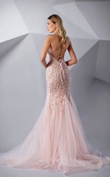 4 of 4 Modessa Couture M20203 Dusty-Pink