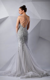 3 of 4 Modessa Couture M20203 Grey