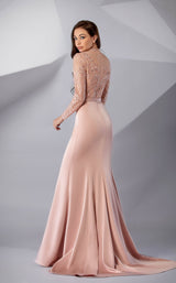 3 of 4 Modessa Couture M20207 Misty-Rose