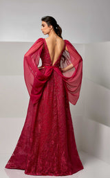 6 of 6 Modessa Couture M20208 Red