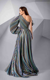 2 of 2 Modessa Couture M20209 Blue