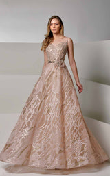1 of 2 Modessa Couture M20210 Misty-Rose