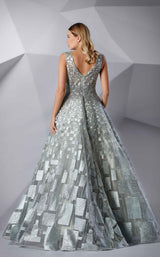 4 of 4 Modessa Couture M20216 Frosty-Green