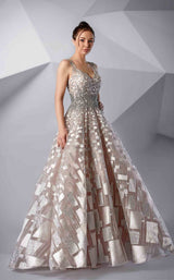 1 of 4 Modessa Couture M20216 Misty-Rose