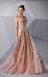 2 of 4 Modessa Couture M20222 Misty-Rose