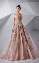 2 of 4 Modessa Couture M20223 Misty-Rose