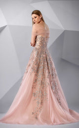 3 of 4 Modessa Couture M20224 Misty-Rose