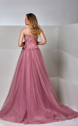4 of 4 Modessa Couture M20226 Mauve