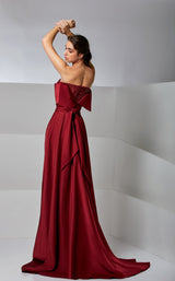 3 of 4 Modessa Couture M20227 Rio-Red